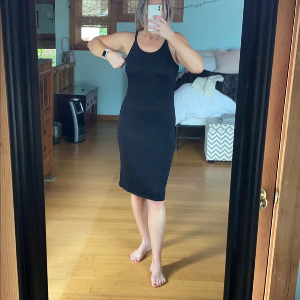 Leith midi dress